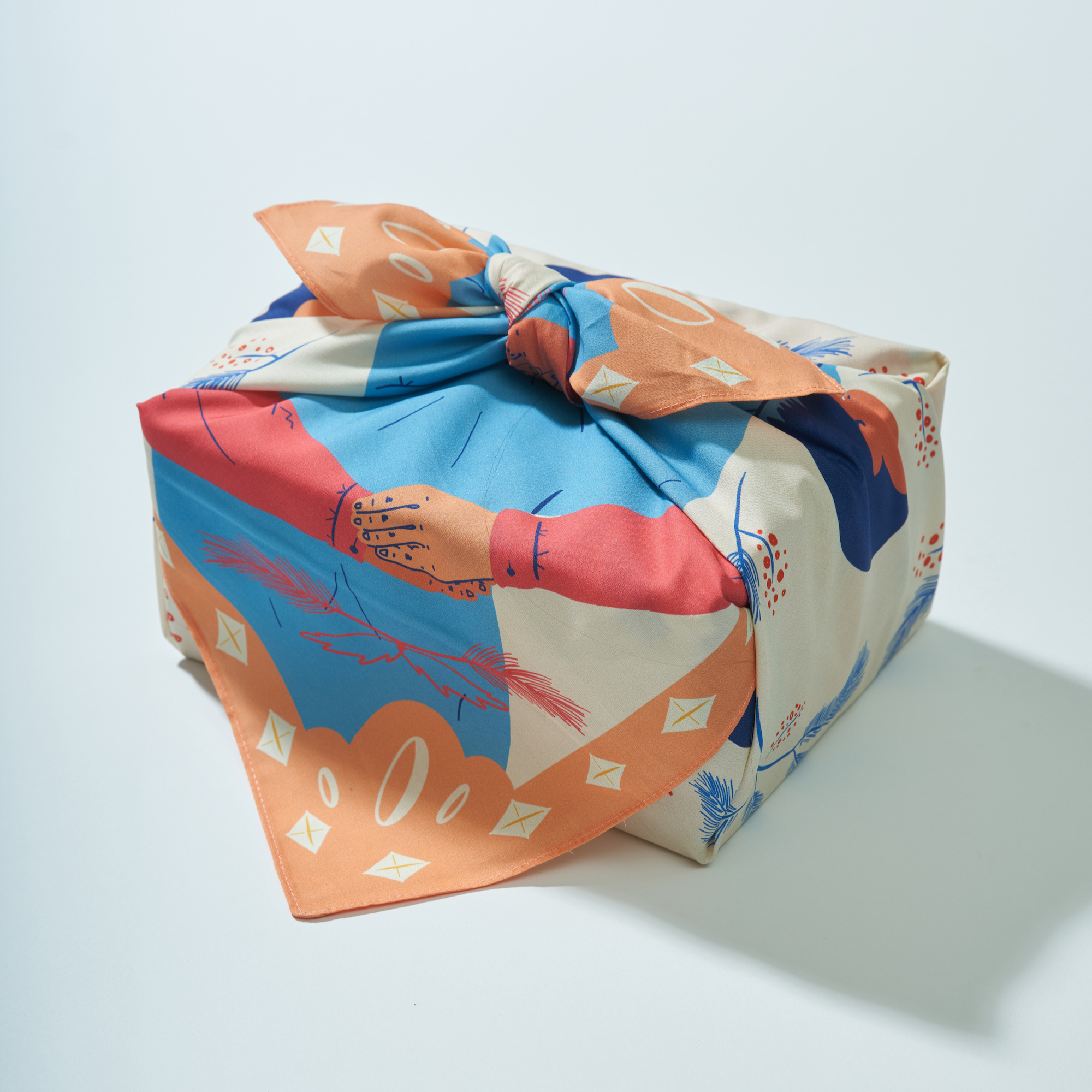 Joy | 28" Furoshiki Wrap: Medium / Cotton