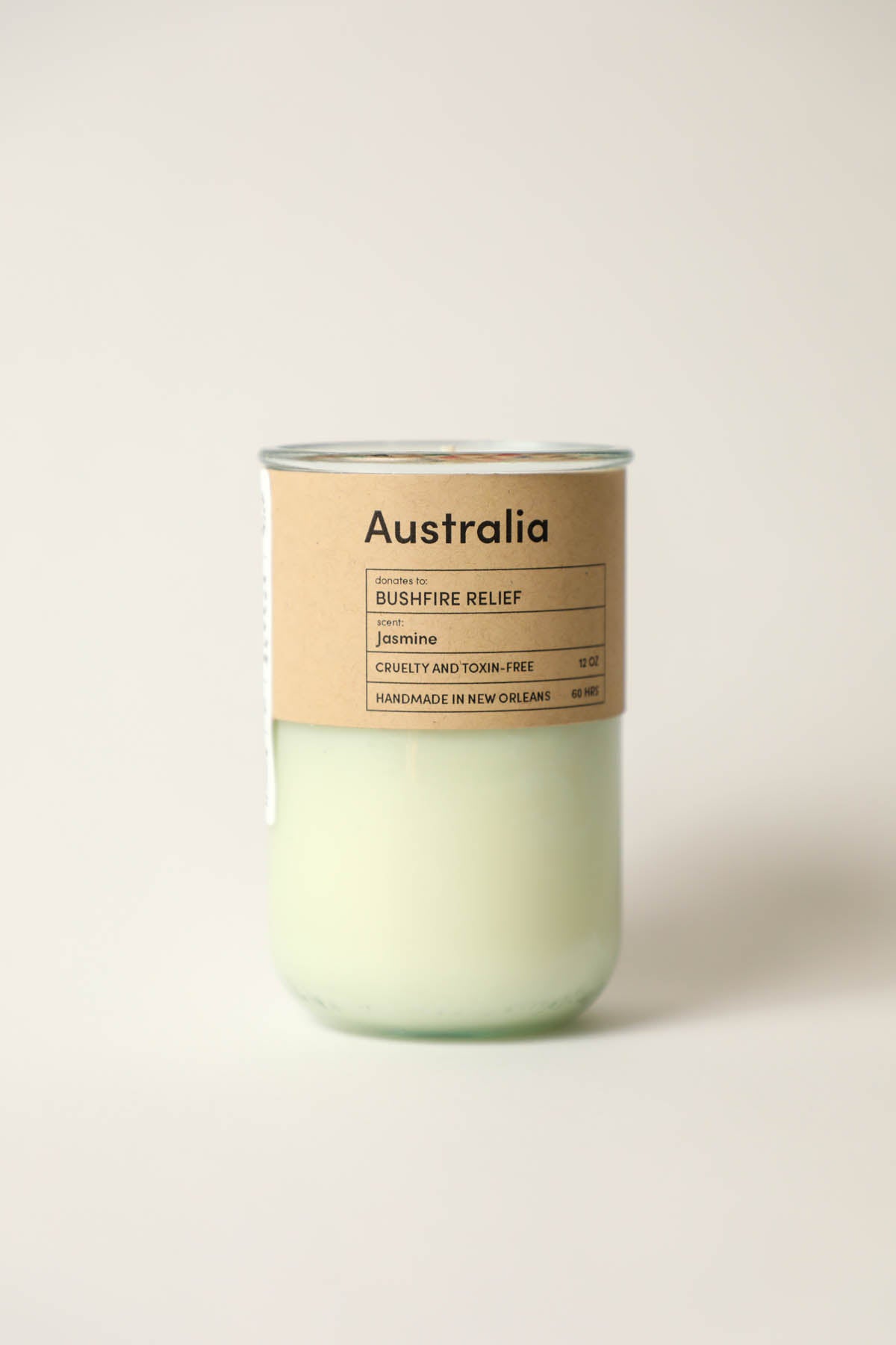 Rebuild, Australia Bushfire Relief / Jasmine Scent: Candles for Good