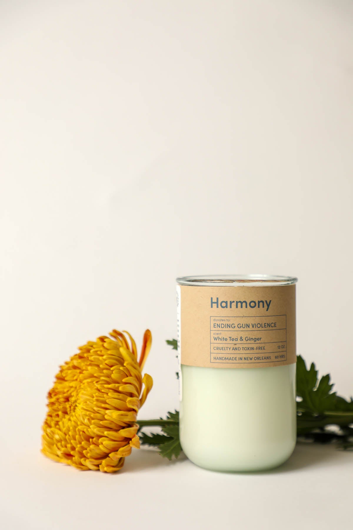 Harmony / Tea & Ginger Scent: Candles for Good