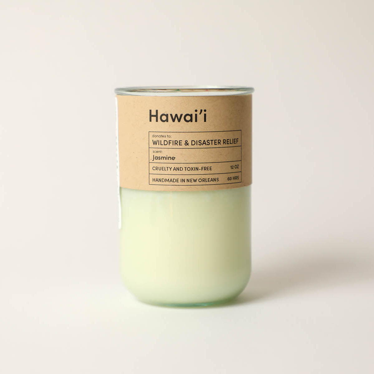Rebuild, Hawai‘i Lava Flow Relief / Jasmine Scent: Candles for Good