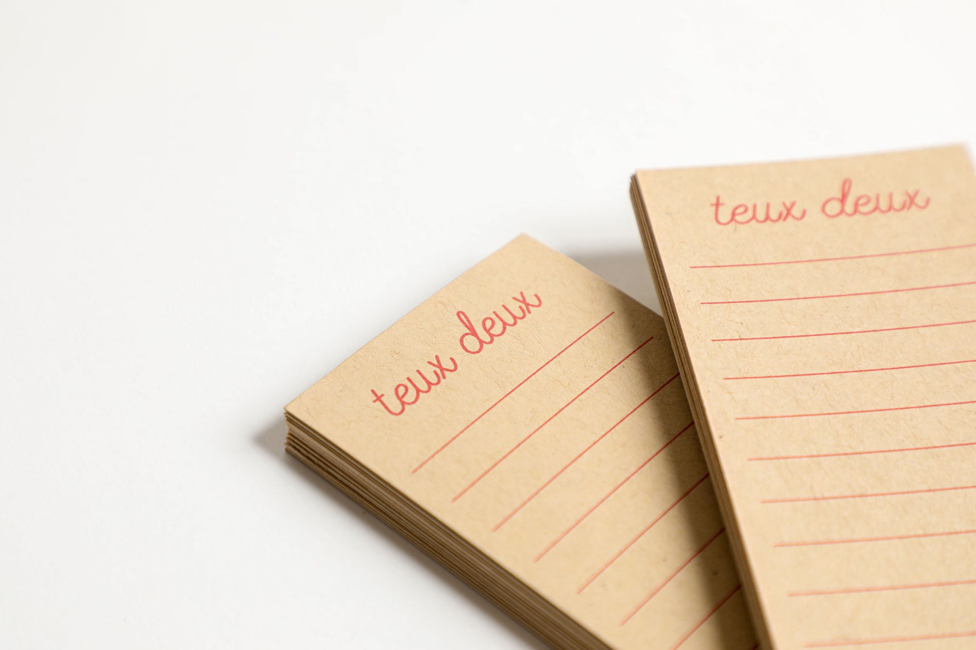 Teux Deux - Zero Waste Notepad - Gives to Feed the Second Line