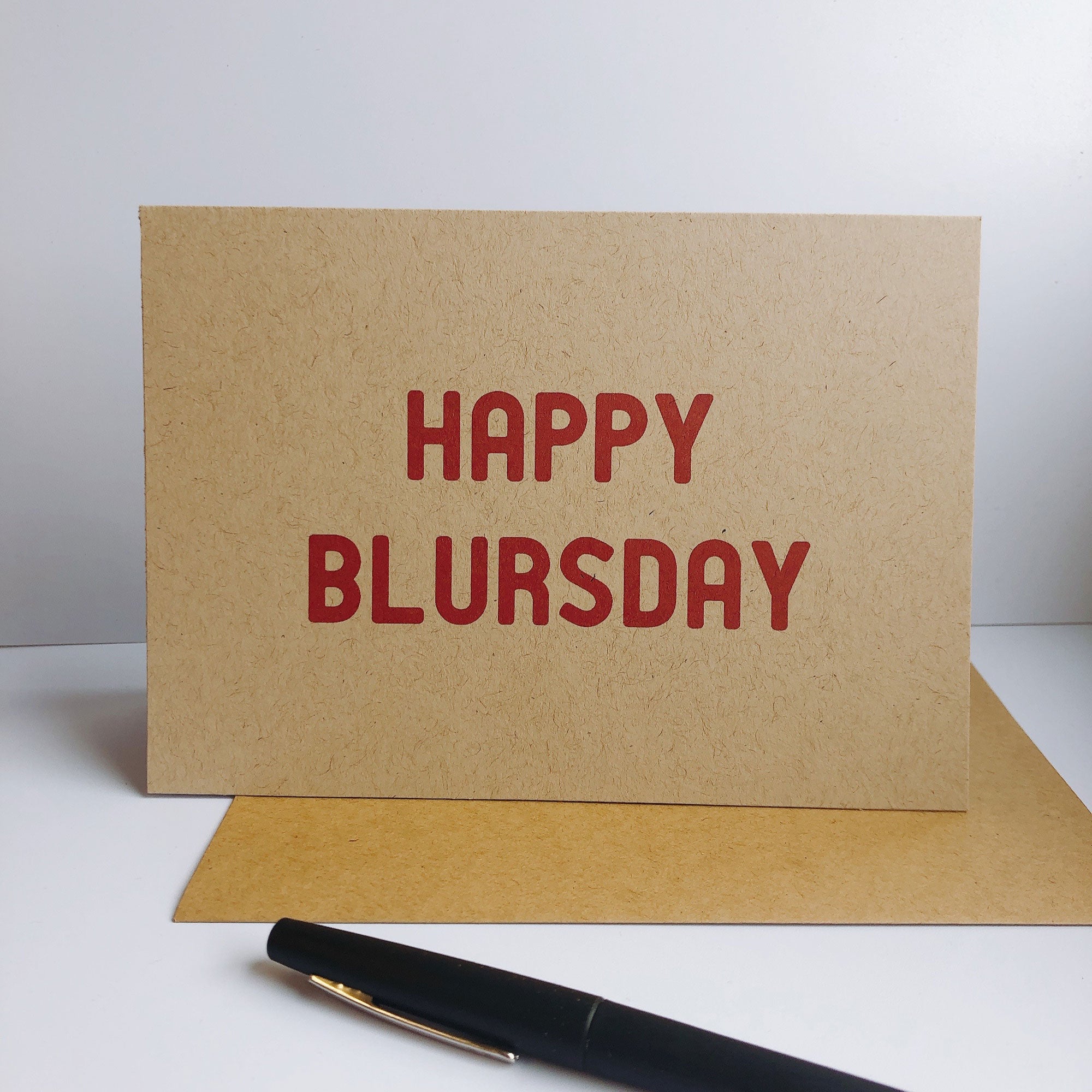 Happy Blursday - Greeting Cards