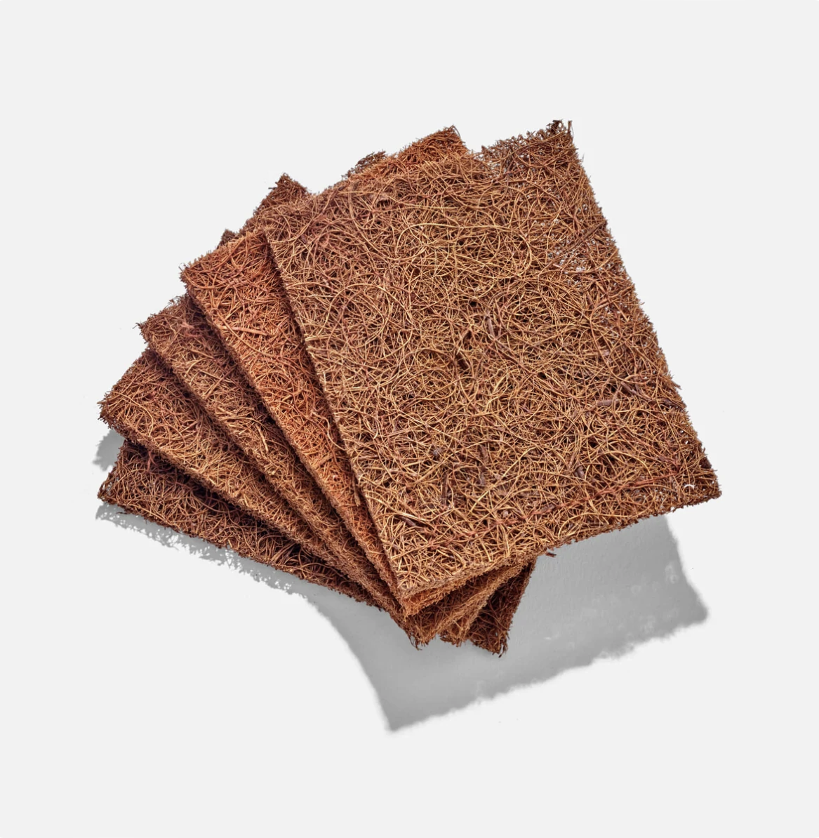 Biodegradable Coconut Kitchen Scrubbers - Pack of 5