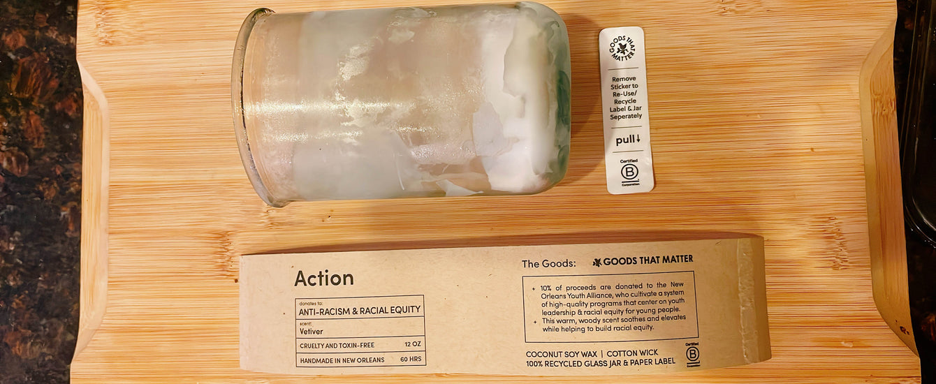 How to easily clean & remove wax from jar to reuse jars/containers af