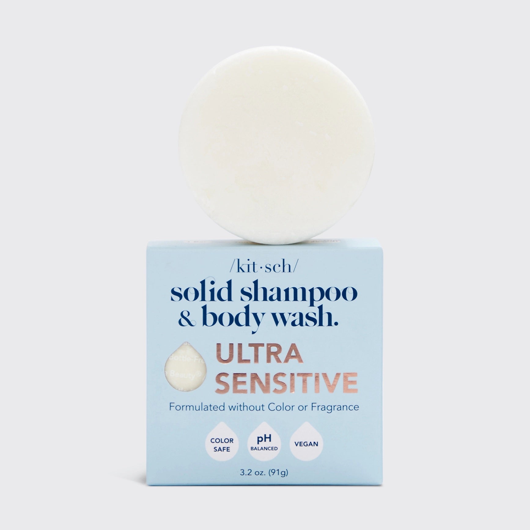 Ultra Sensitive Shampoo & Body Wash Bar Fragrance-Free