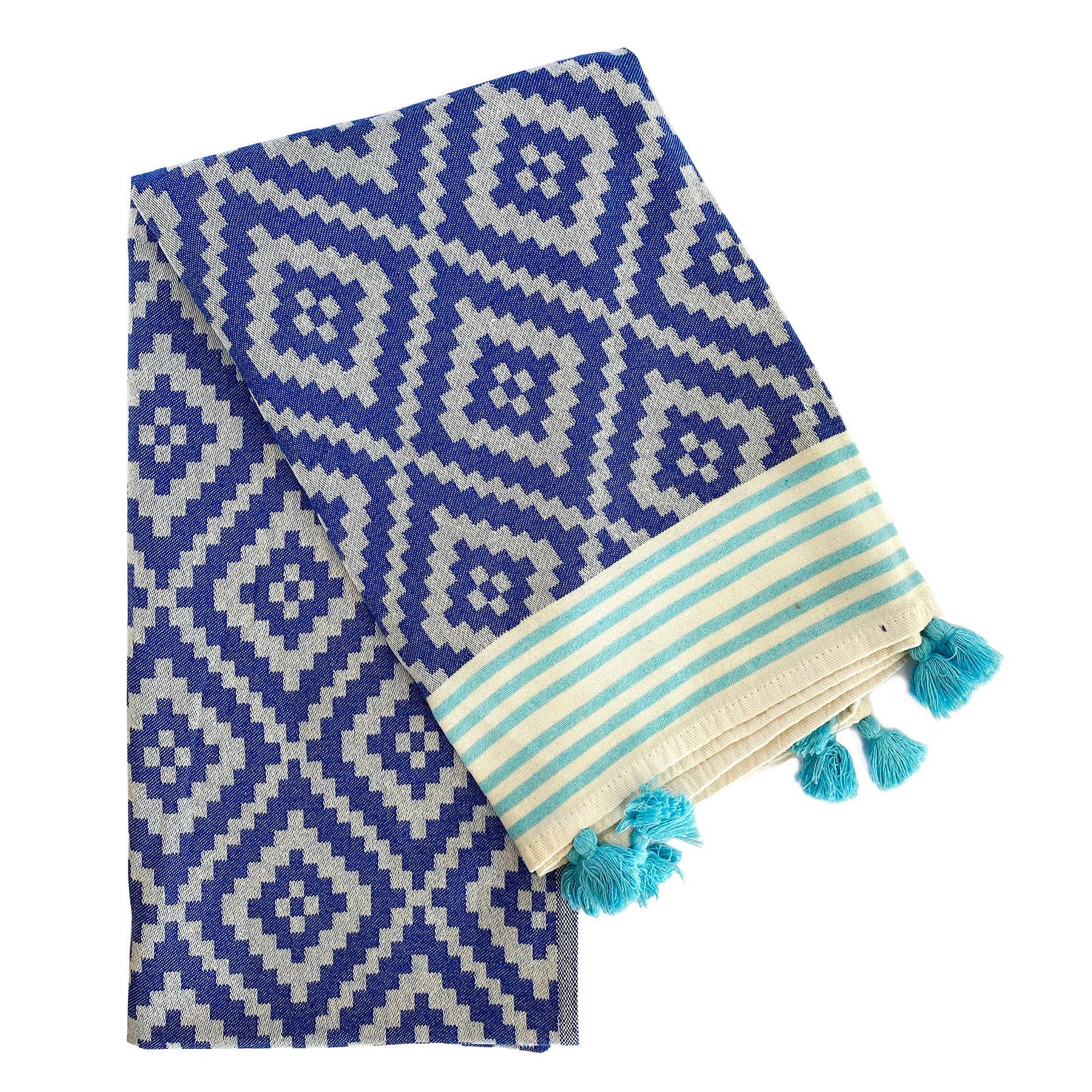 Merida Blue Turkish Towel / Blanket