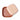 Go Duo Color Bamboo Snack Box - Blush / Terracotta