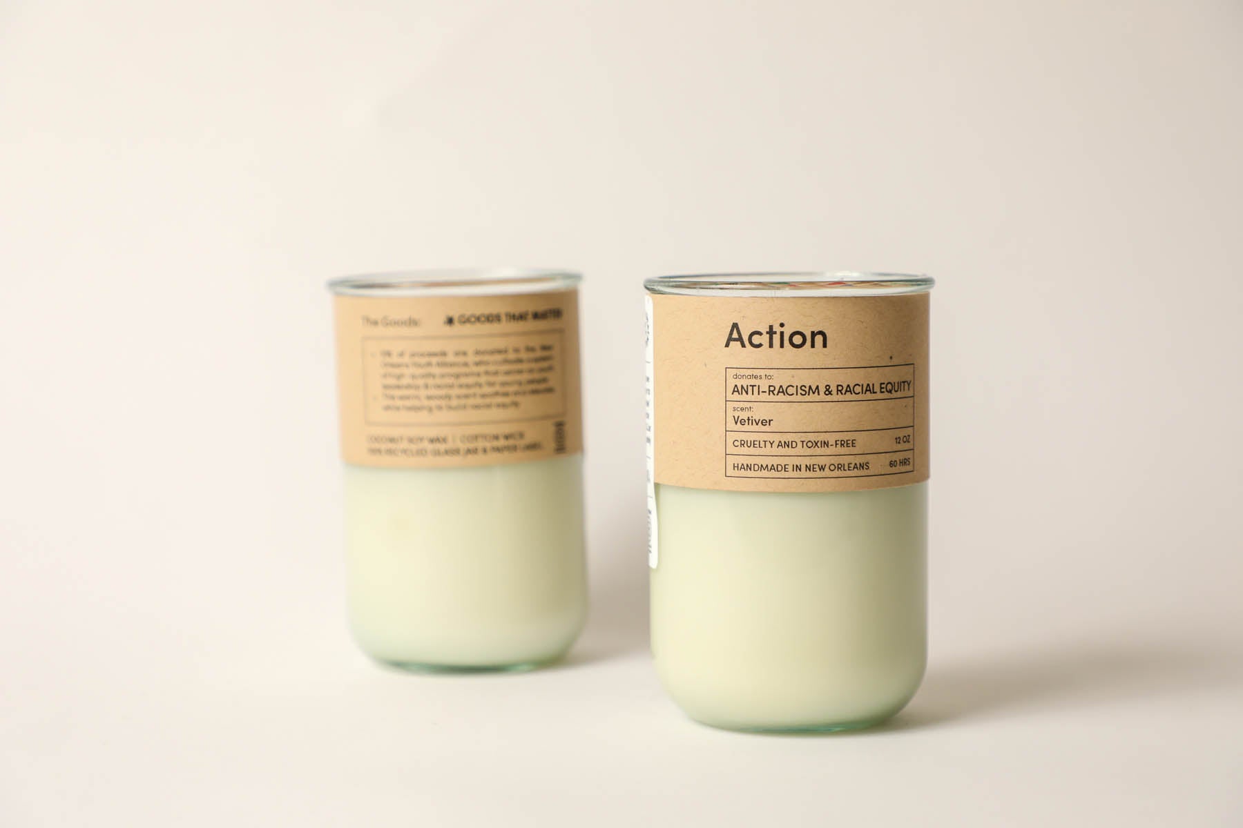 Action, Racial Equity / Vetiver Scent: Candles for Good