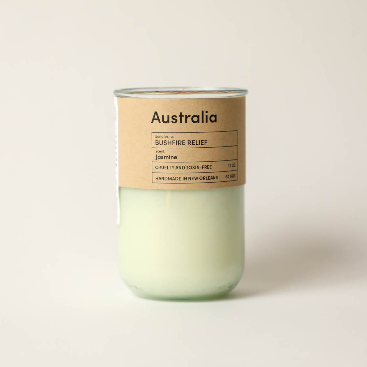 Rebuild, Australia Bushfire Relief / Jasmine Scent: Candles for Good