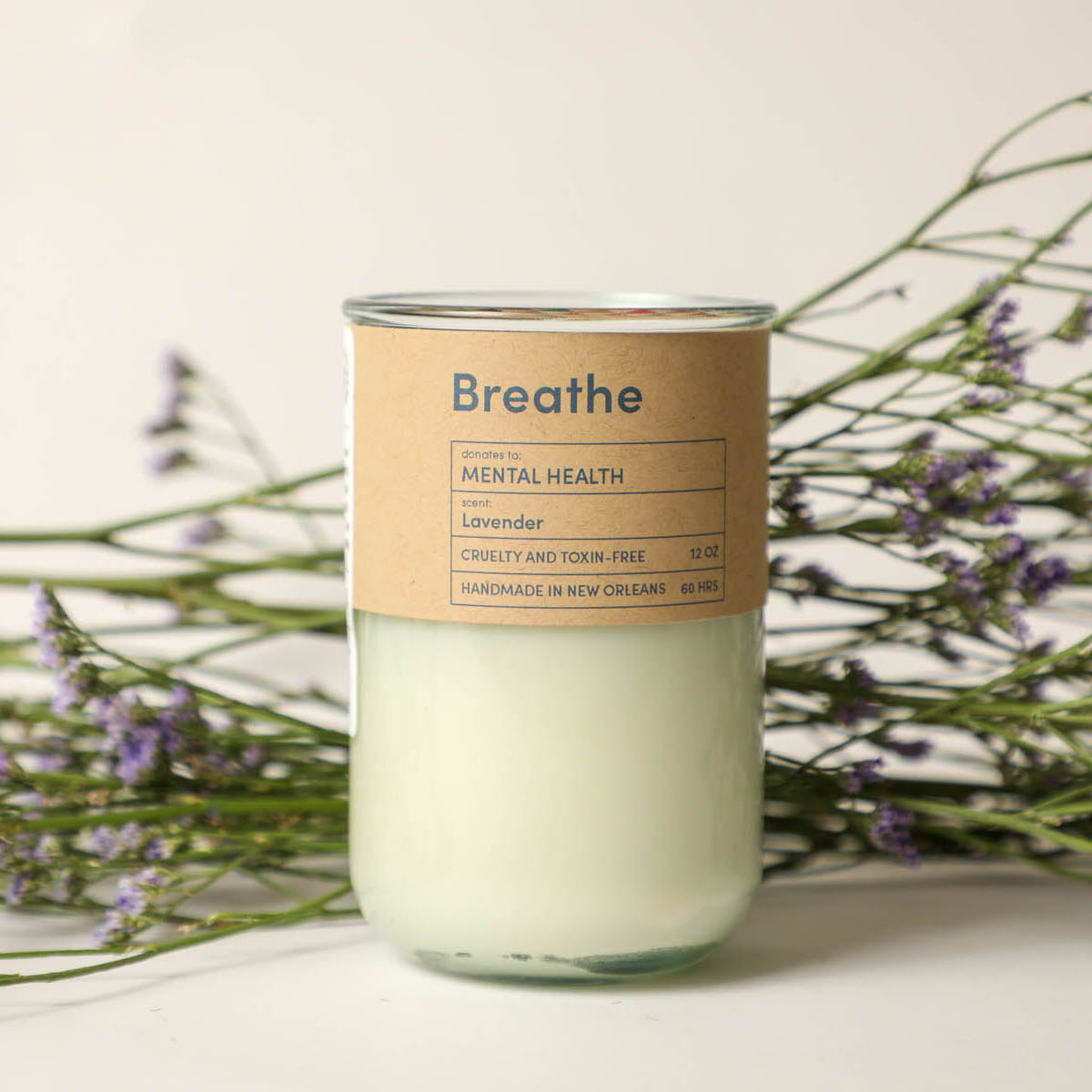 Breathe, Mental Health / Lavender Scent: Candles for Good