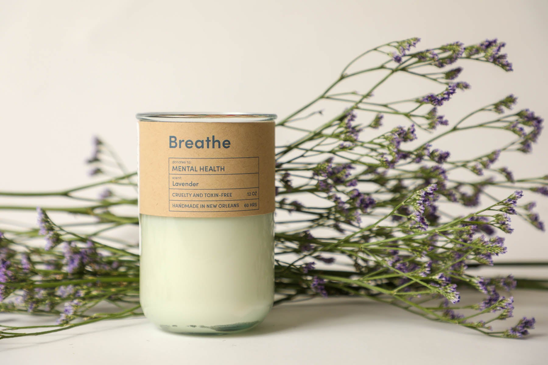 Breathe, Mental Health / Lavender Scent: Candles for Good