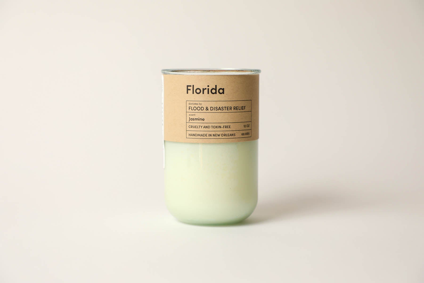 Rebuild, Florida Disaster Relief / Jasmine Scent: Candles for Good