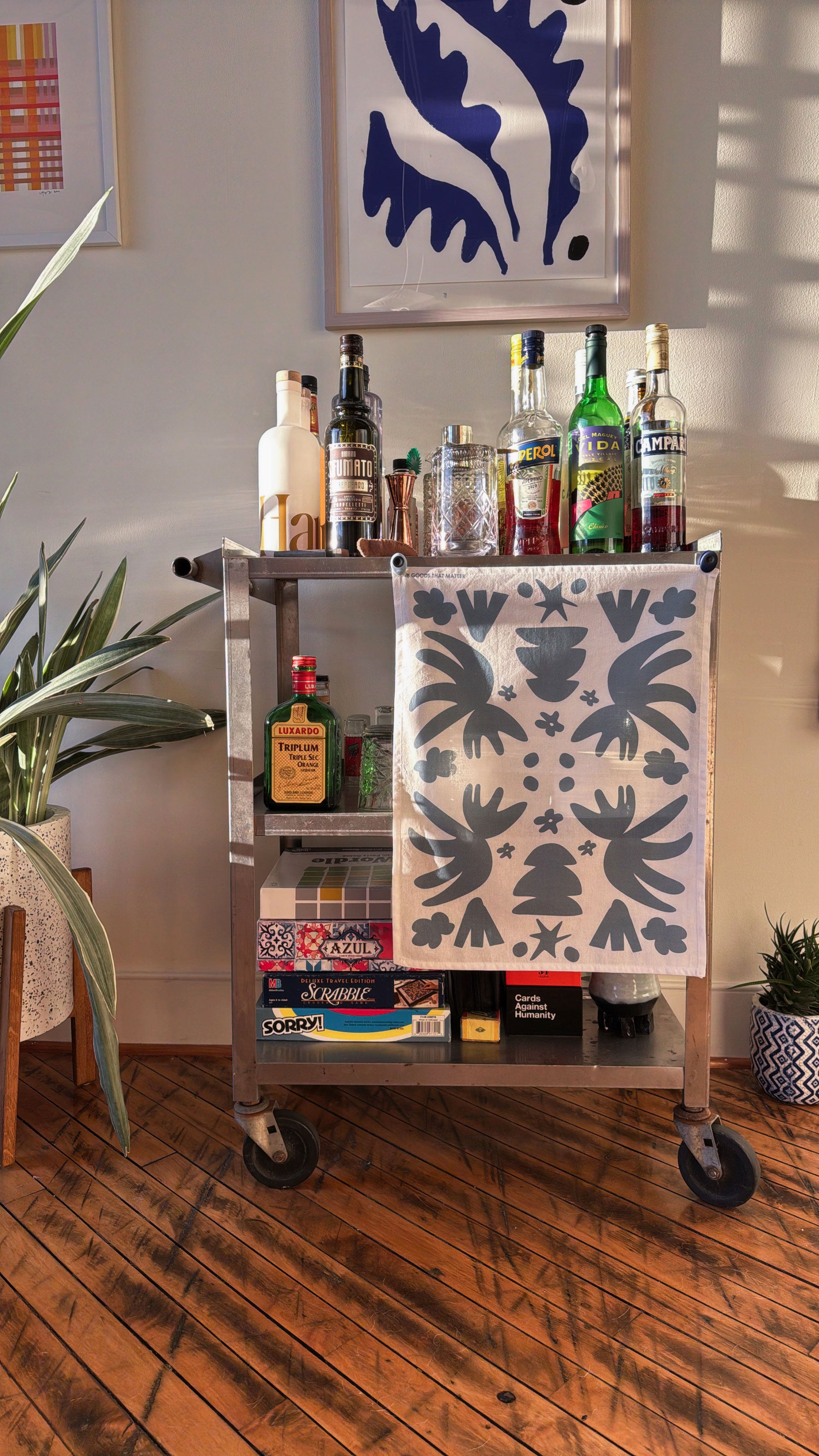 Celebrate Tea Towel - Gives to World Central Kitchen