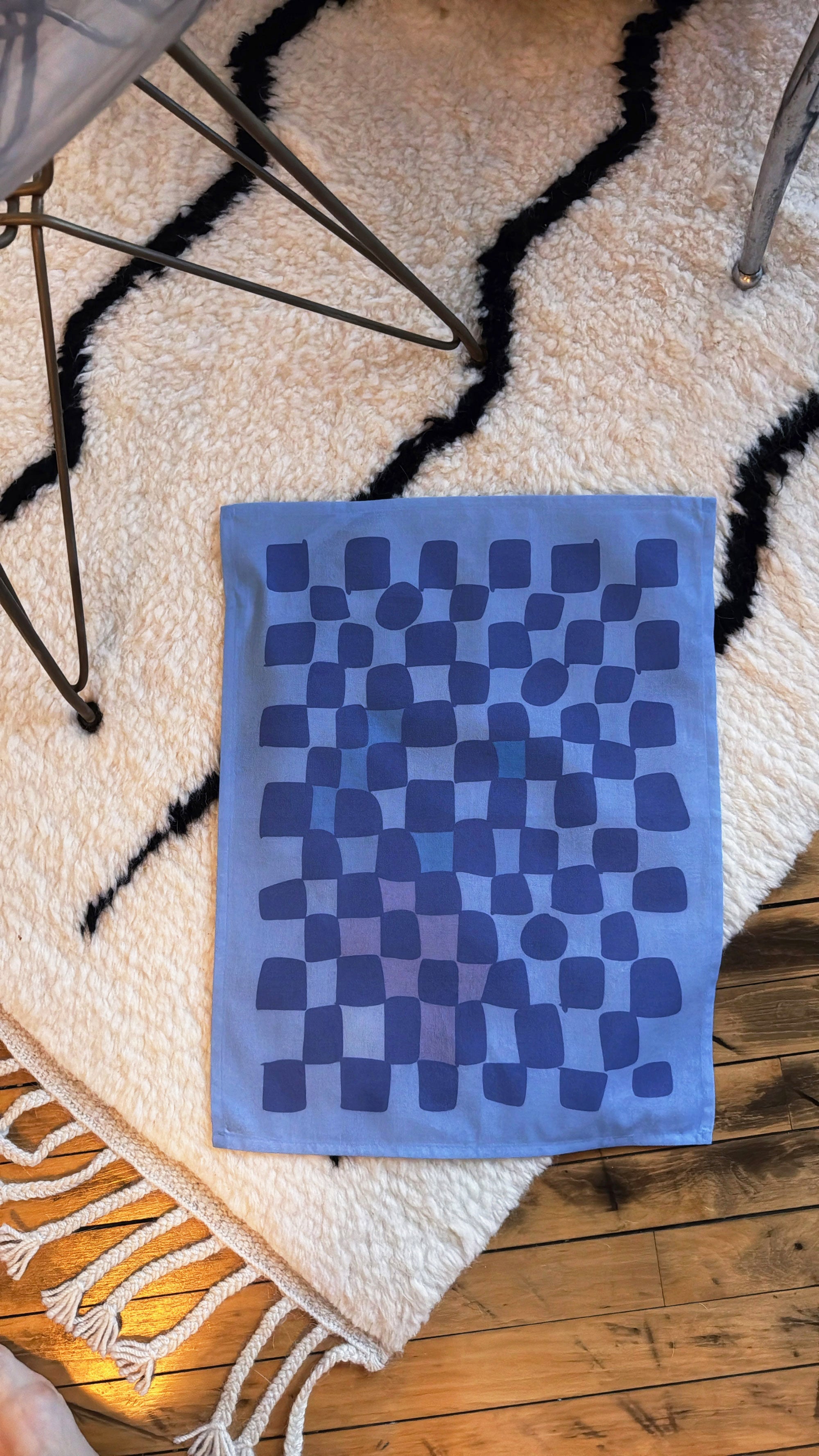 Checkers Tea Towel - Gives to World Central Kitchen