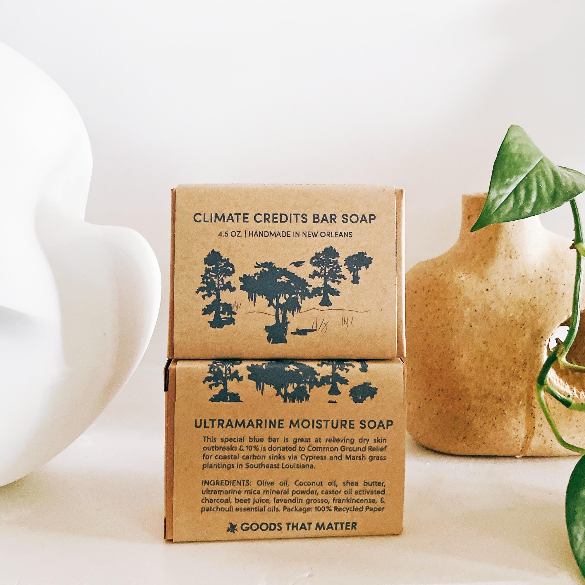 Climate Credits Bar Soap - Gives to Common Ground Relief, Coastal Climate Credits