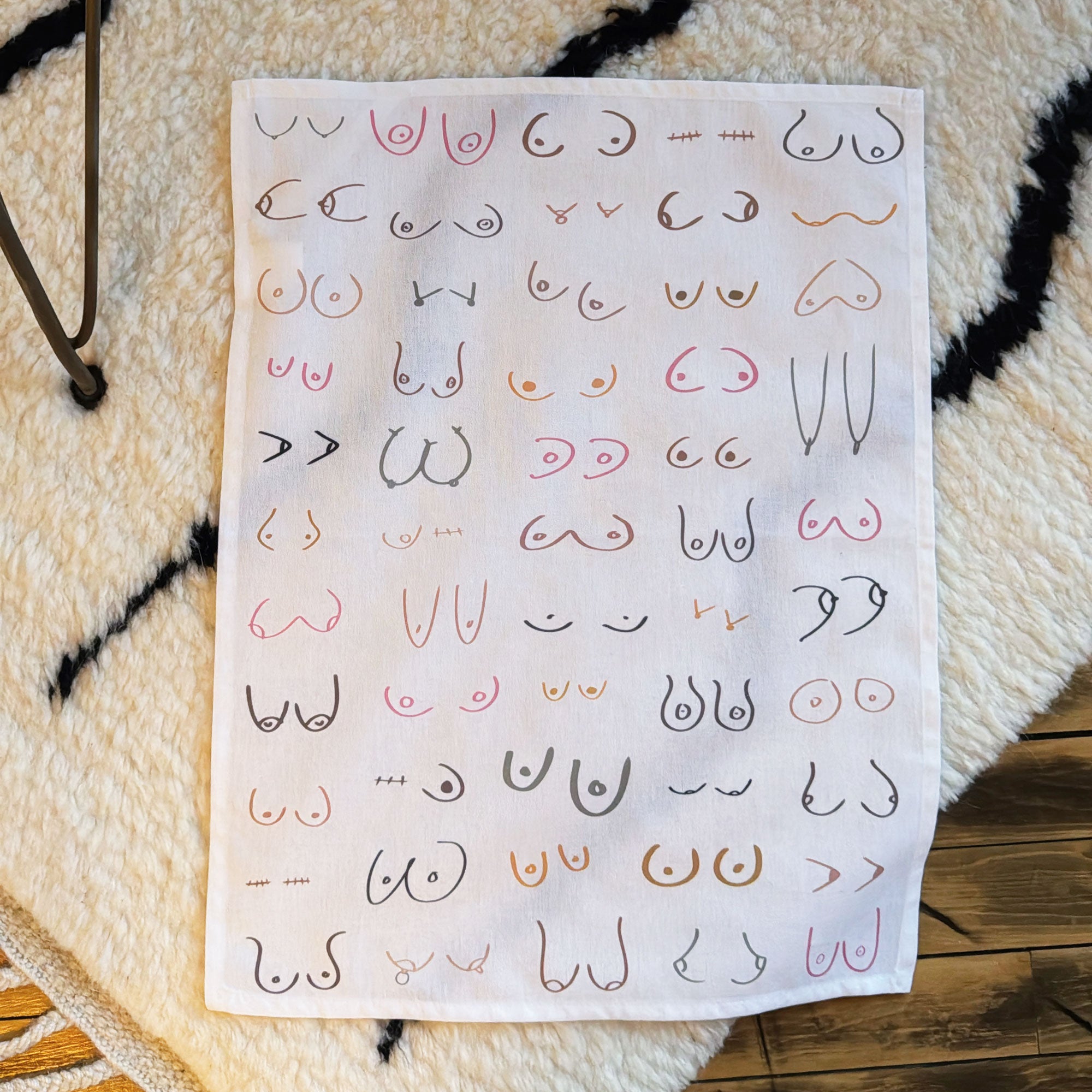 Free the Nipple Tea Towel - Gives to Planned Parenthood