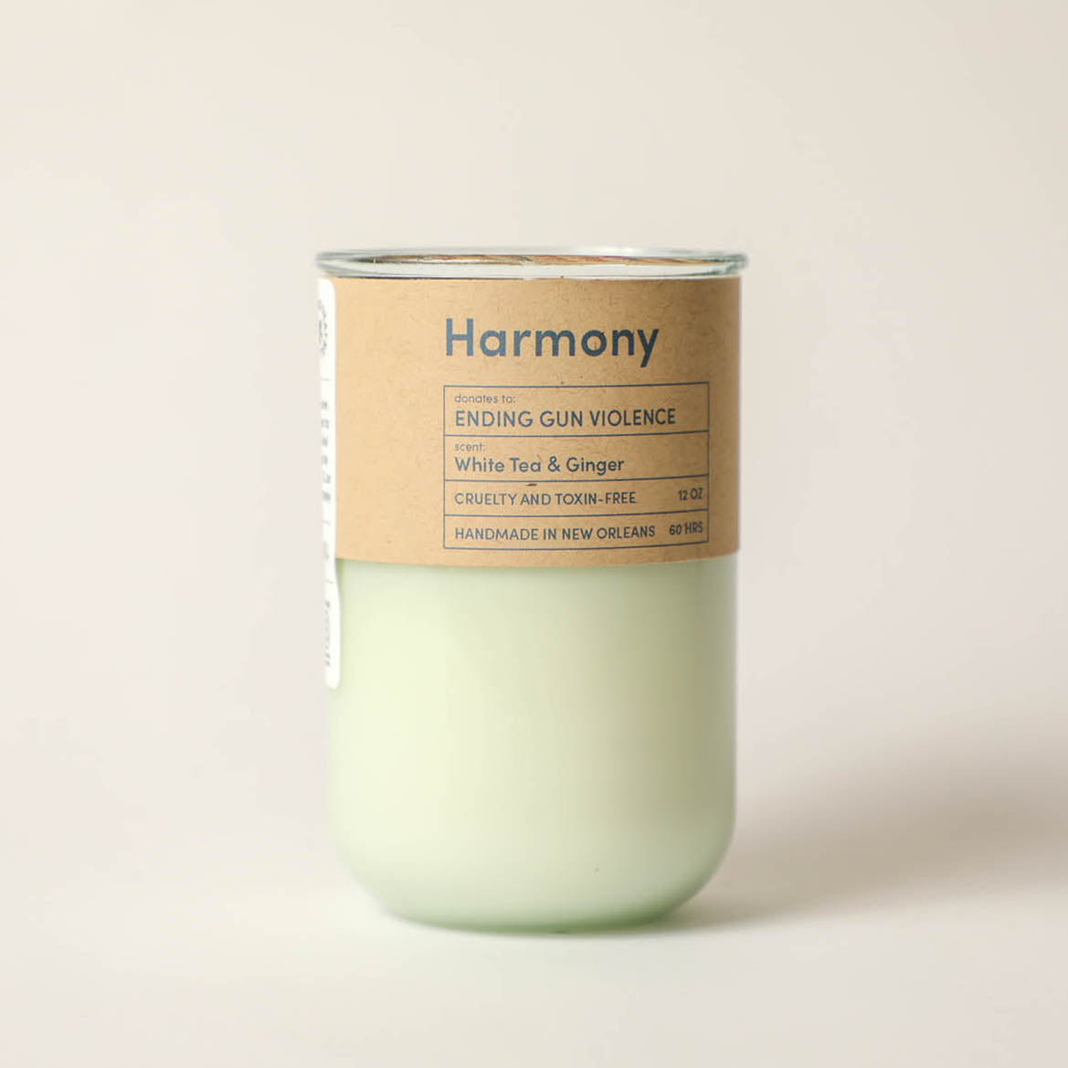 Harmony / Tea & Ginger Scent: Candles for Good