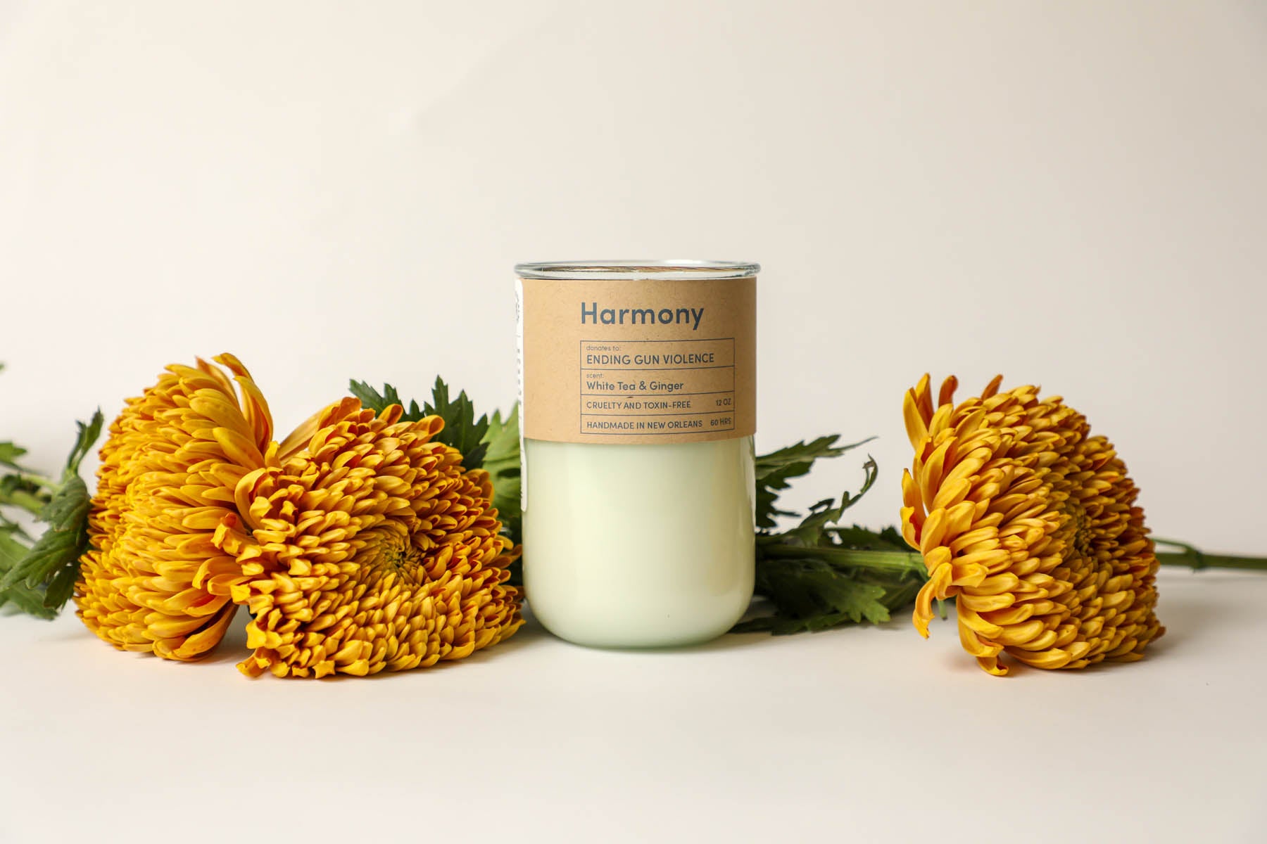 Harmony / Tea & Ginger Scent: Candles for Good