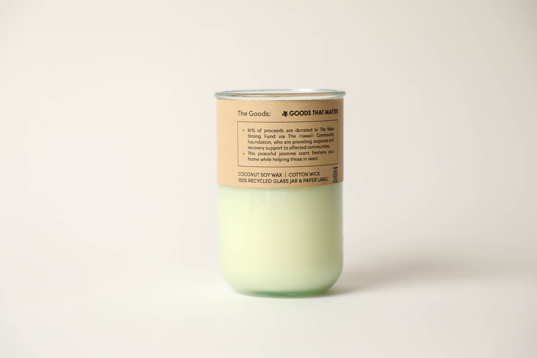 Rebuild, Hawai‘i Lava Flow Relief / Jasmine Scent: Candles for Good