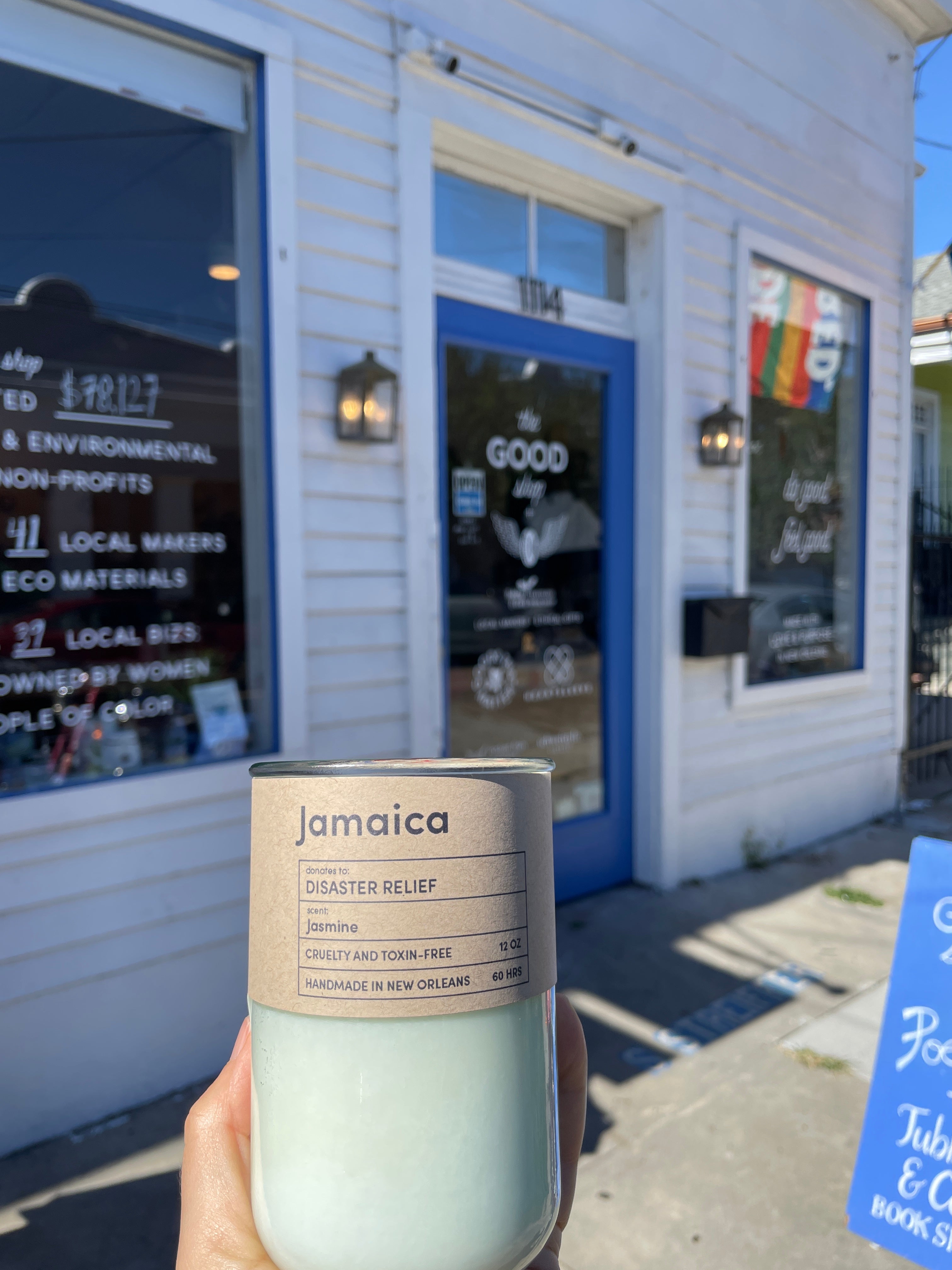 Rebuild, Jamaica Flood Relief / Jasmine Scent / Gives to World Central Kitchen