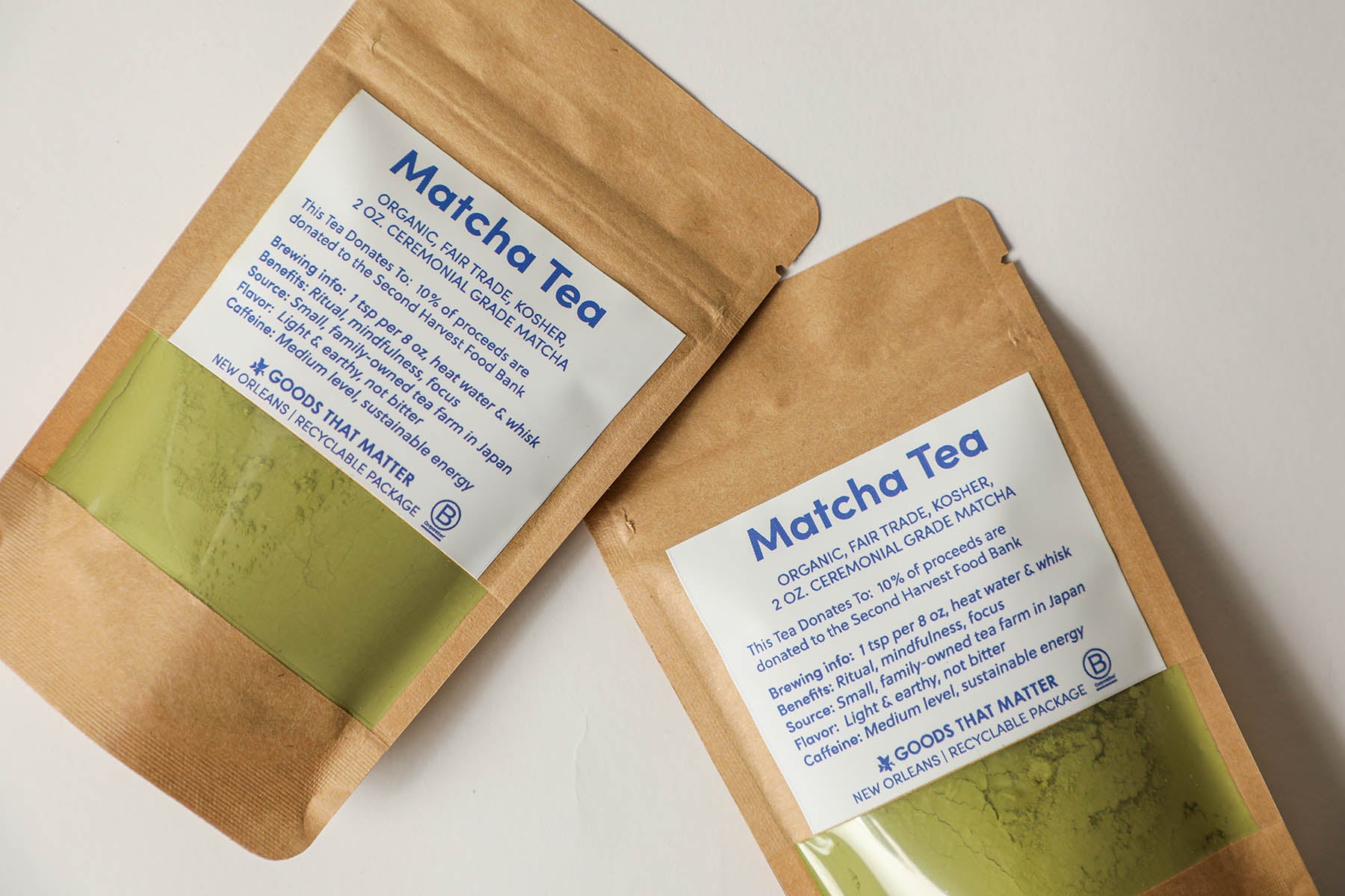 Matcha Benevolent Tea - Gives to the Second Harvest Food Bank