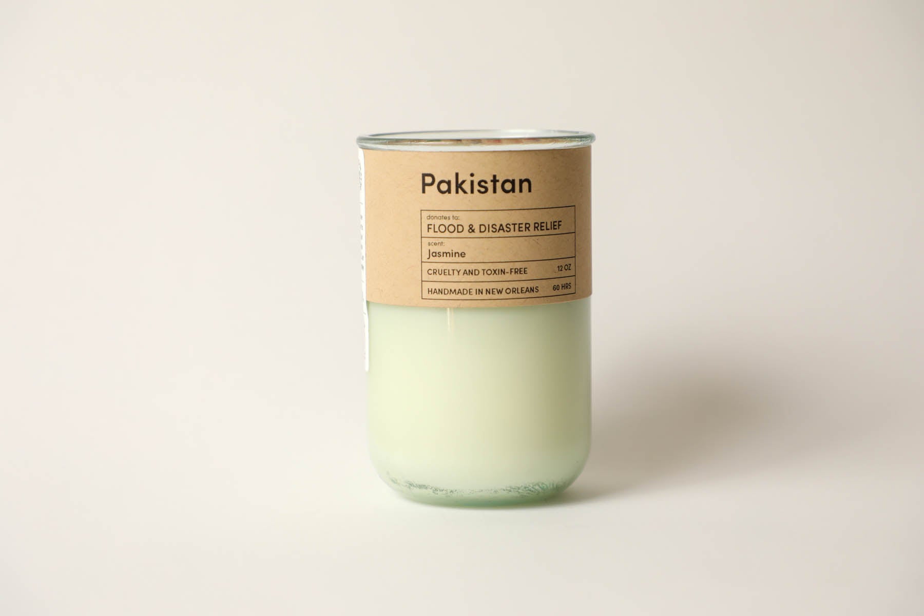 Rebuild, Pakistan Disaster Relief / Jasmine Scent: Candles for Good
