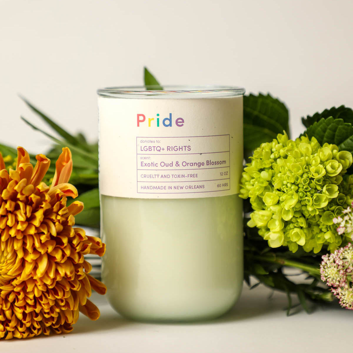 Pride, LGBTQ+ Rights / Woodsy Citrus Scent: Candles for Good
