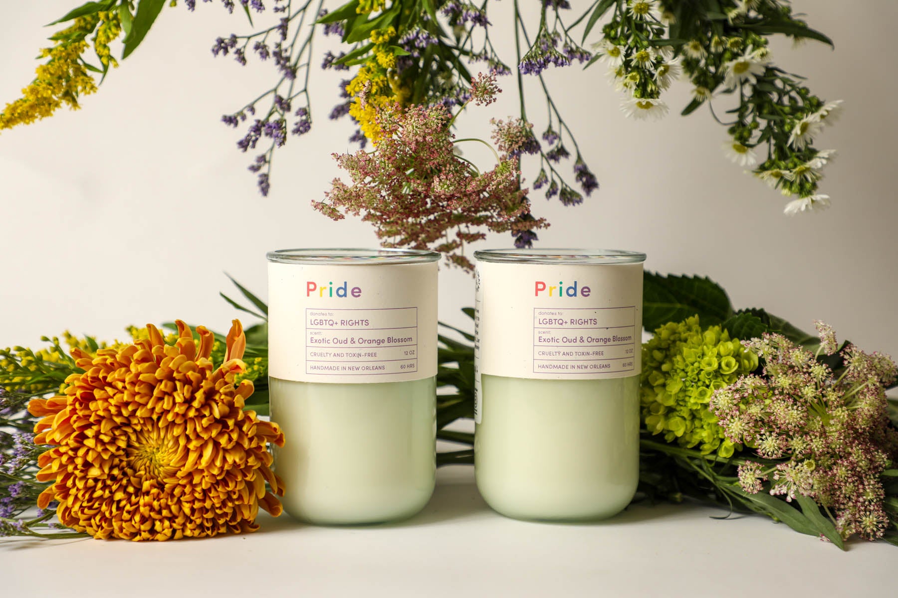 Pride, LGBTQ+ Rights / Woodsy Citrus Scent: Candles for Good