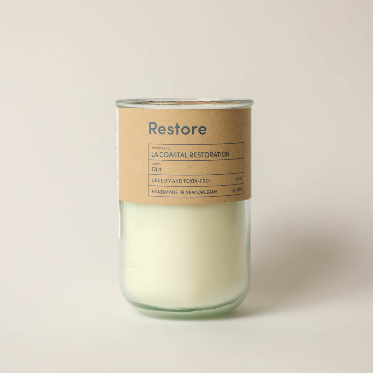 Restore / Dirt Scent: Candles for Good