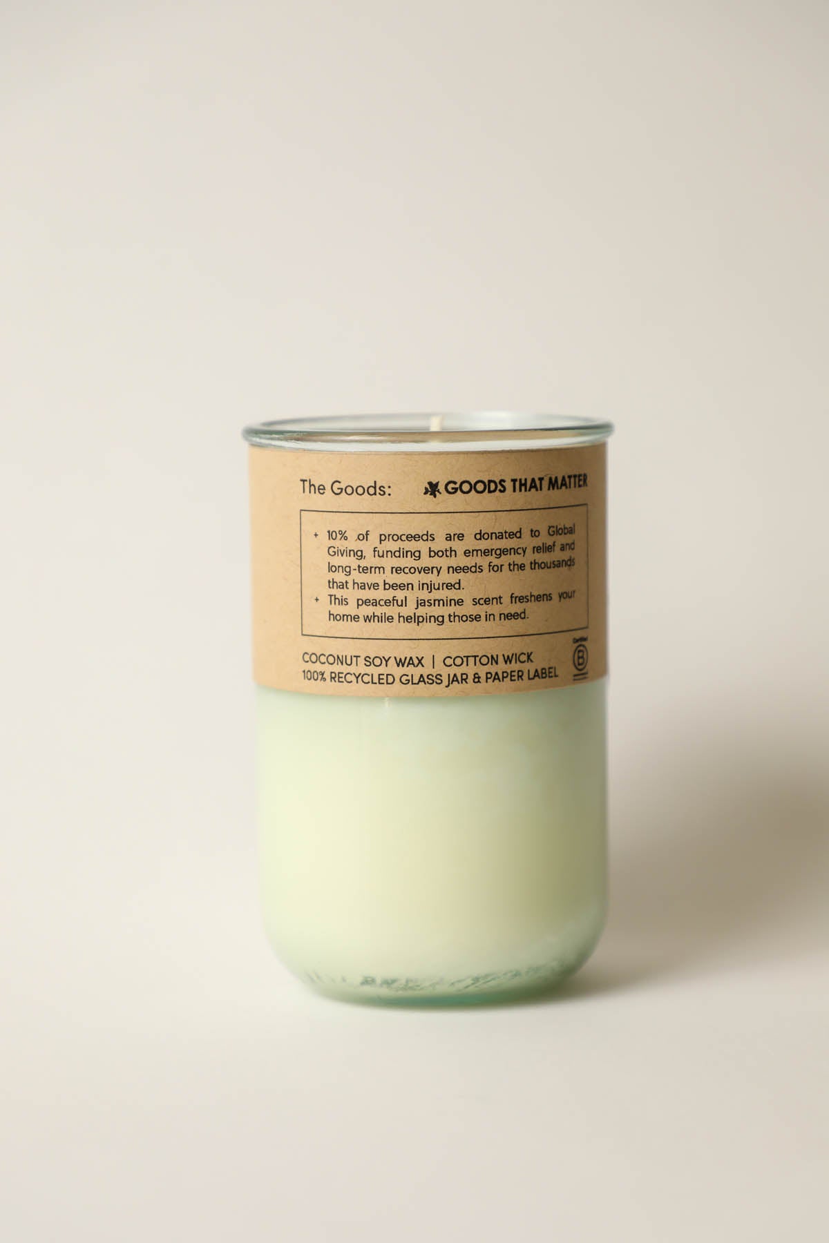 Rebuild, Turkey & Syria Earthquake Relief / Jasmine Scent: Candles for Good