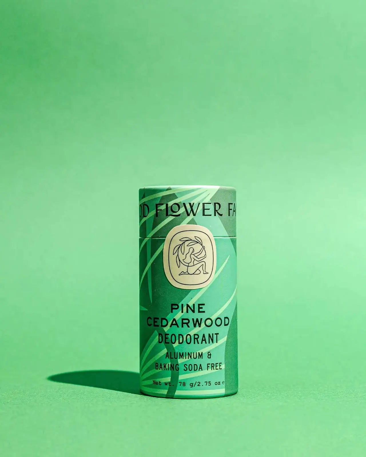Pine Cedarwood Deodorant / 2.75 oz Biodegradable Stick 🌲 by Good Flower Farm