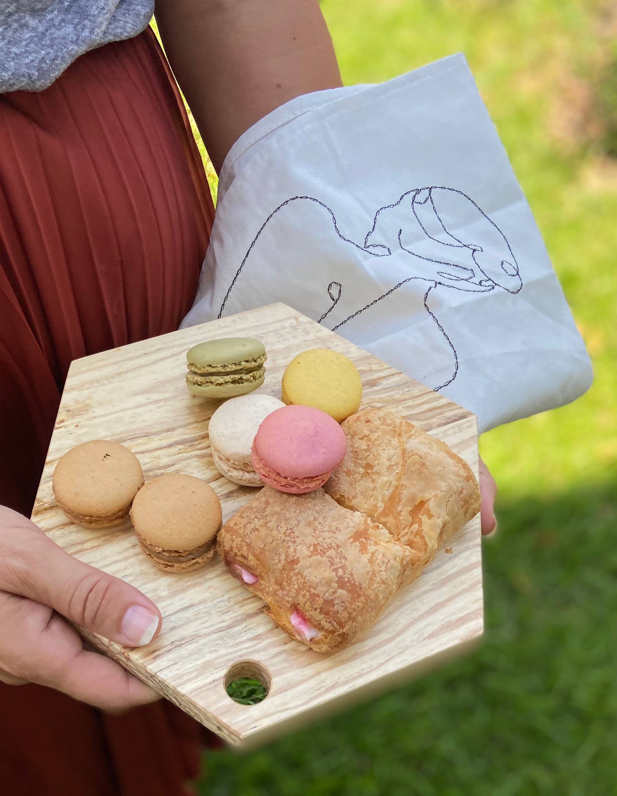 Charcuterie Board - Spalted Maple Hexagon/Triangle: Triangle