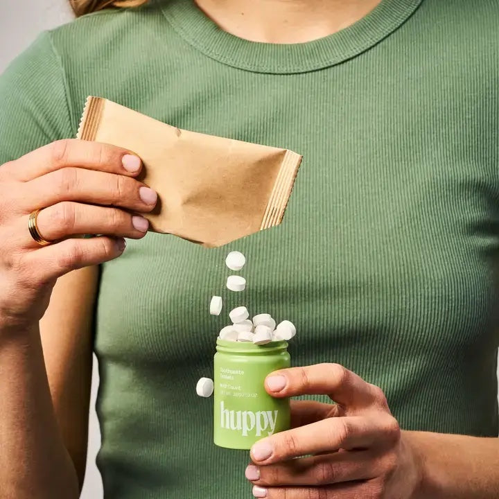 Toothpaste Tablets by Hüppy