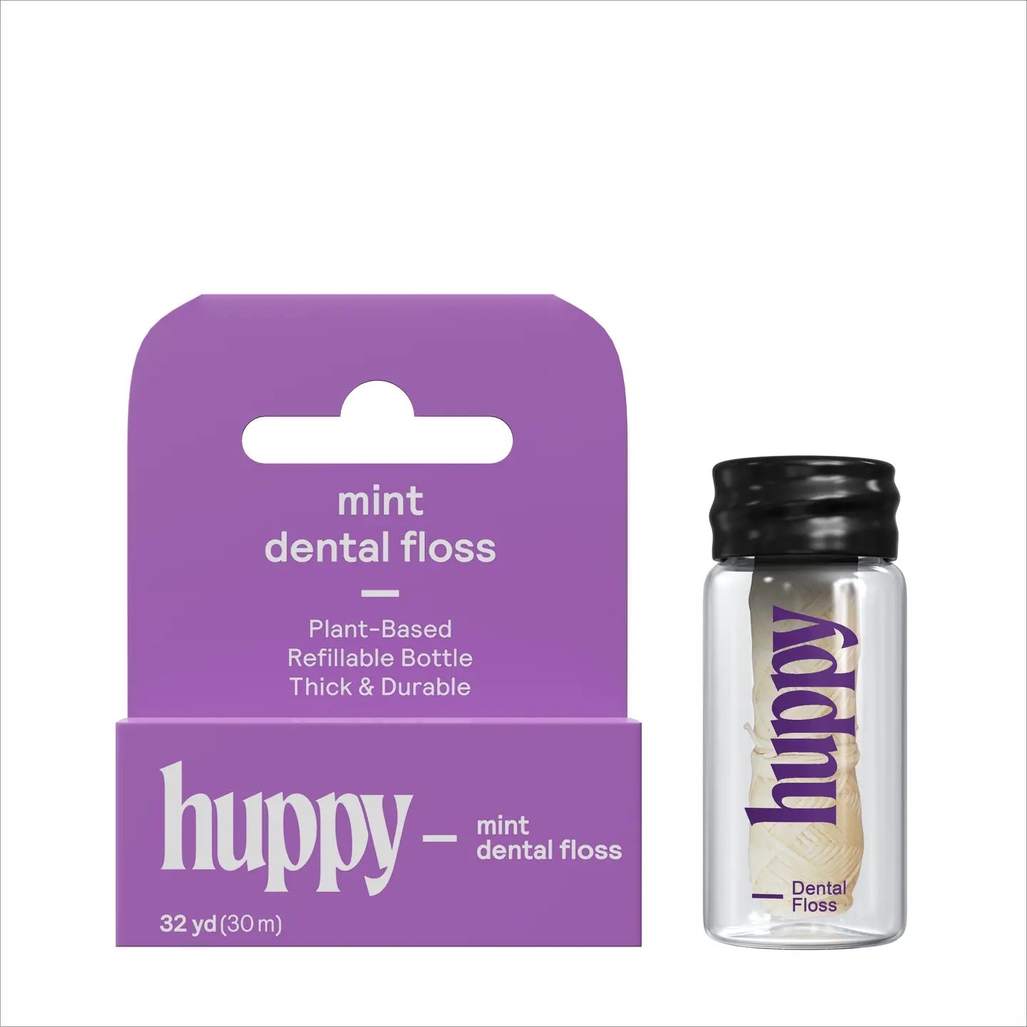 Vegan Dental Floss & Refill Pack by Hüppy