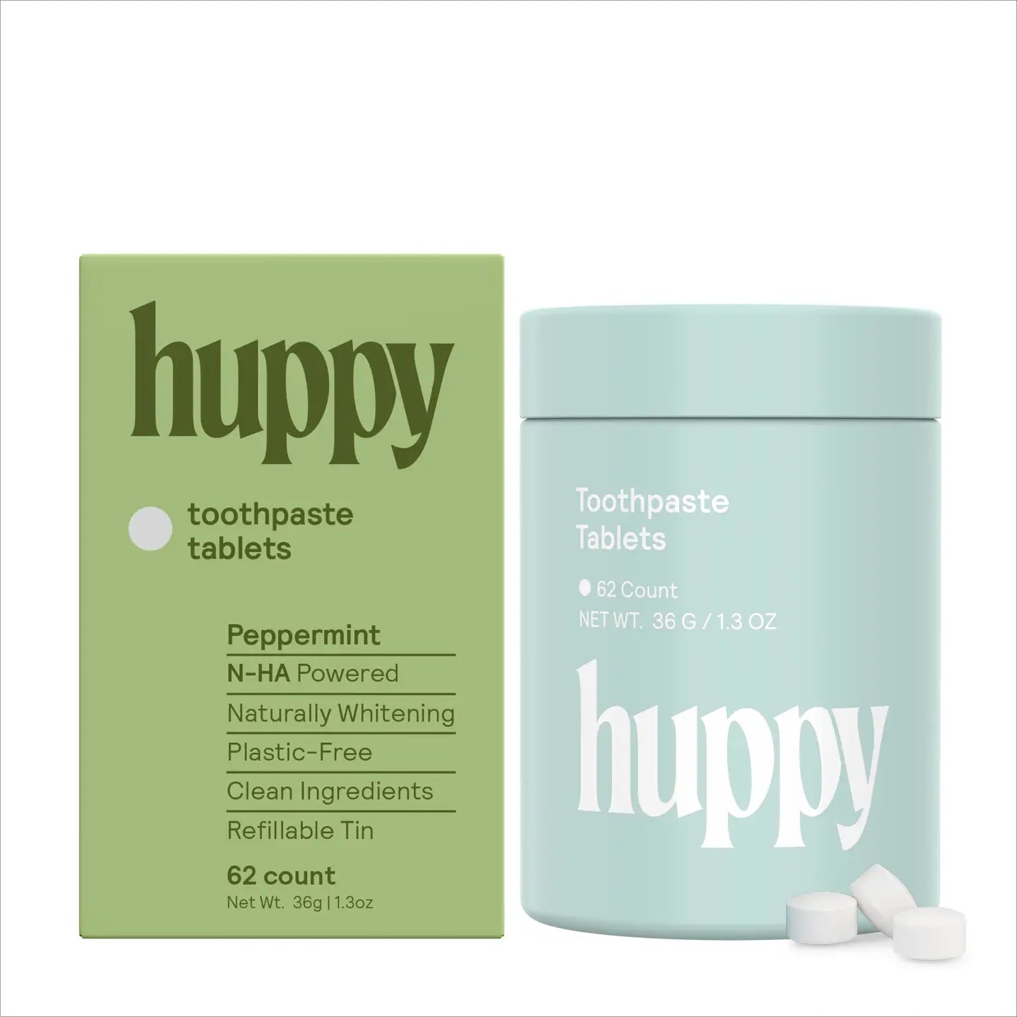 Toothpaste Tablets by Hüppy