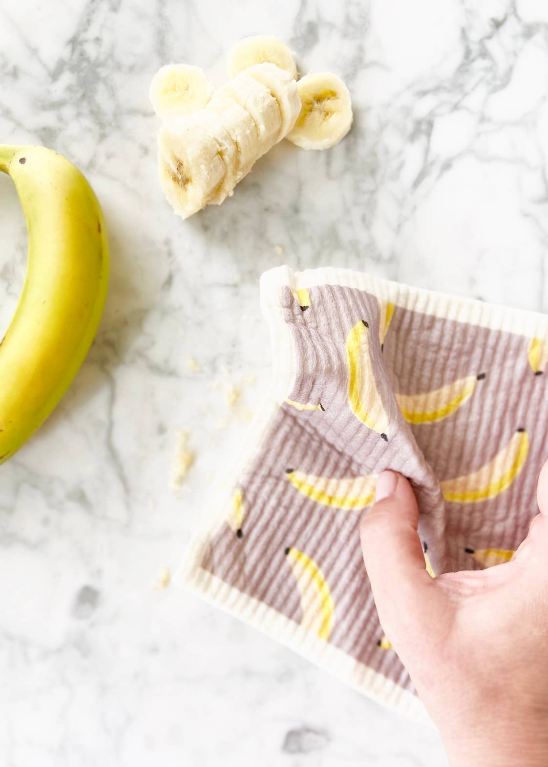 Swedish Dishcloth 3pc Square Set - Go Bananas!