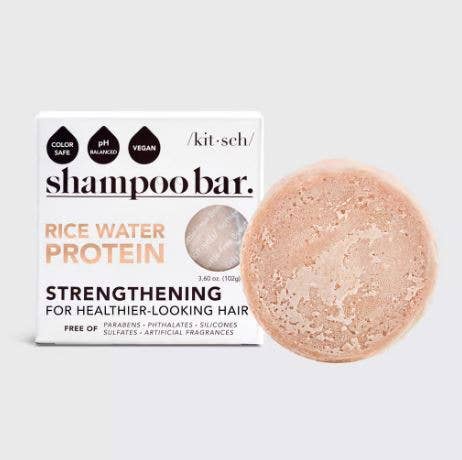 Rice Water Protein Shampoo Bar for Hair Growth