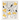 Swedish Dishcloth - Blackbirds in Trees with Yellow Leaves