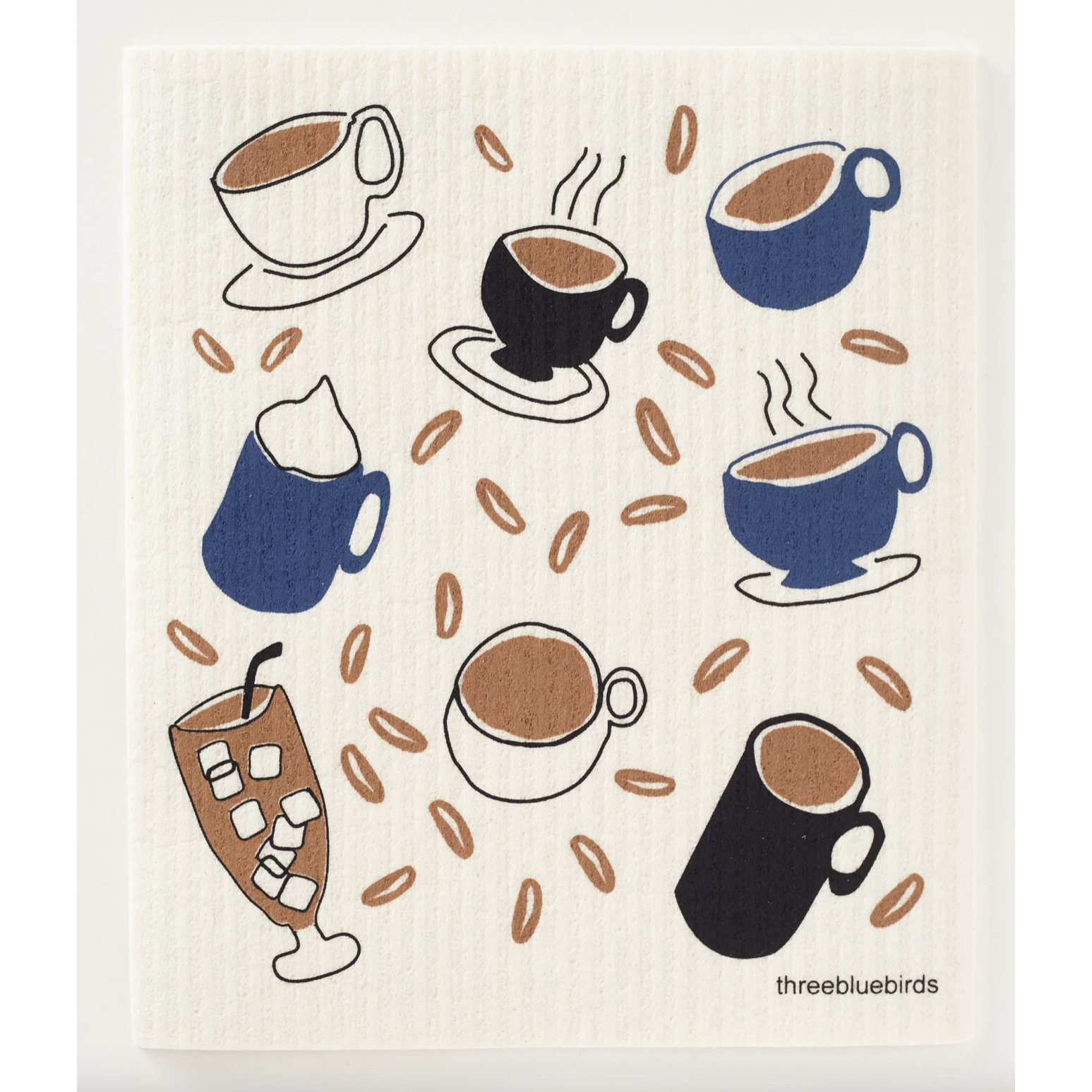 Swedish Dishcloth - Coffee