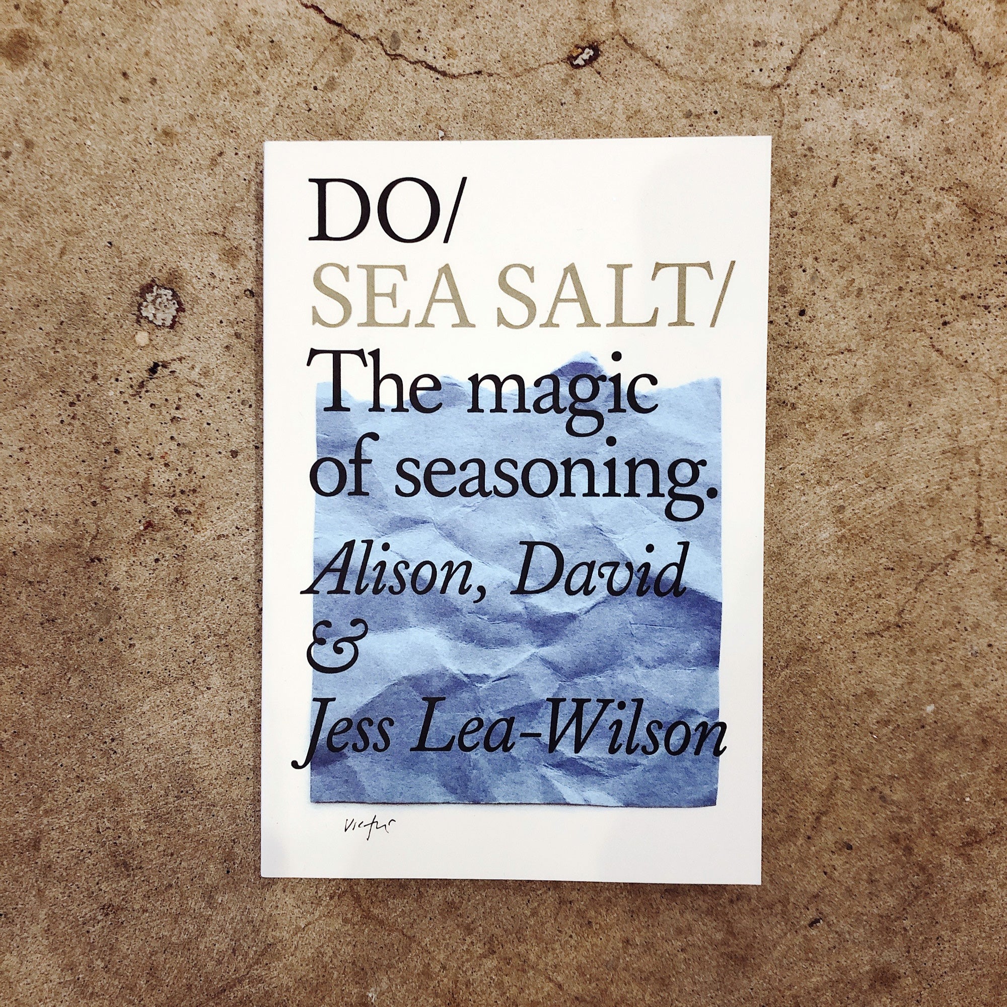 Do Sea Salt, Do Books