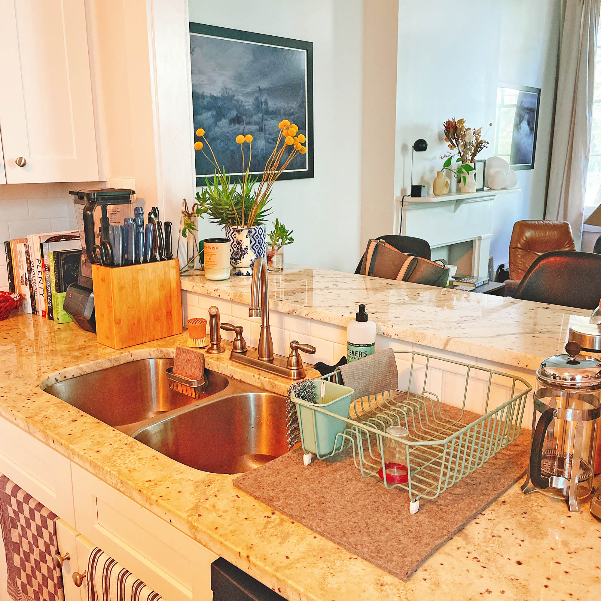 Wool Dish Drying Mat Gives to Common Ground Relief Coastal Climate Credits