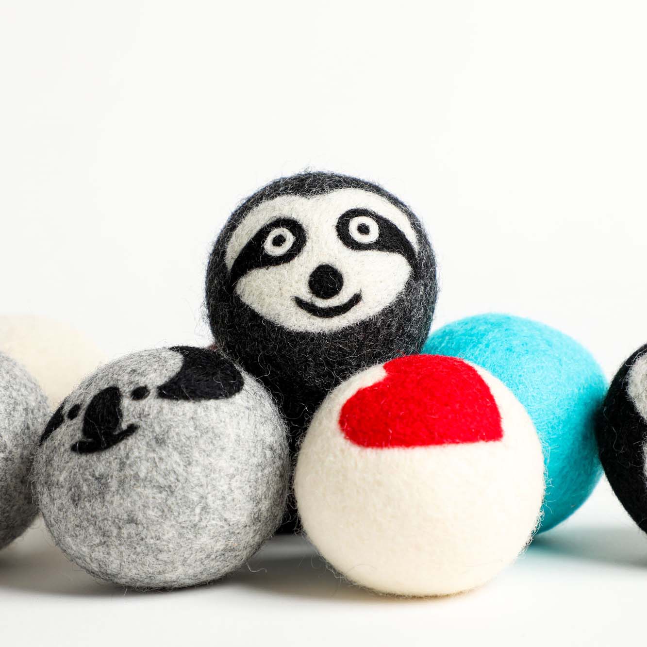Wool dryer balls - eco dryer sheet replacements