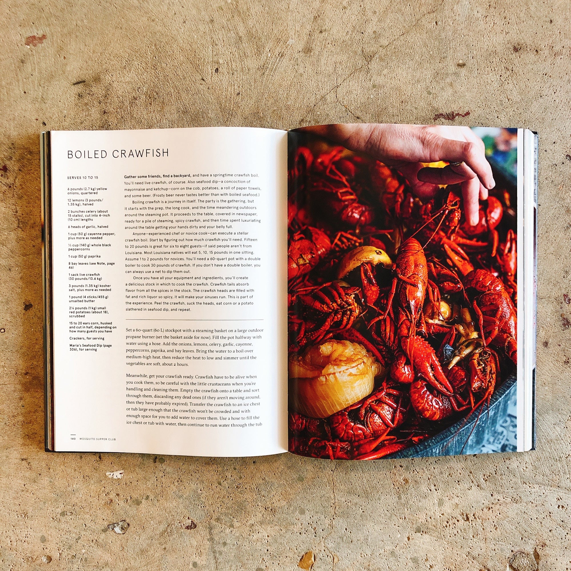 Mosquito Supper Club Cookbook