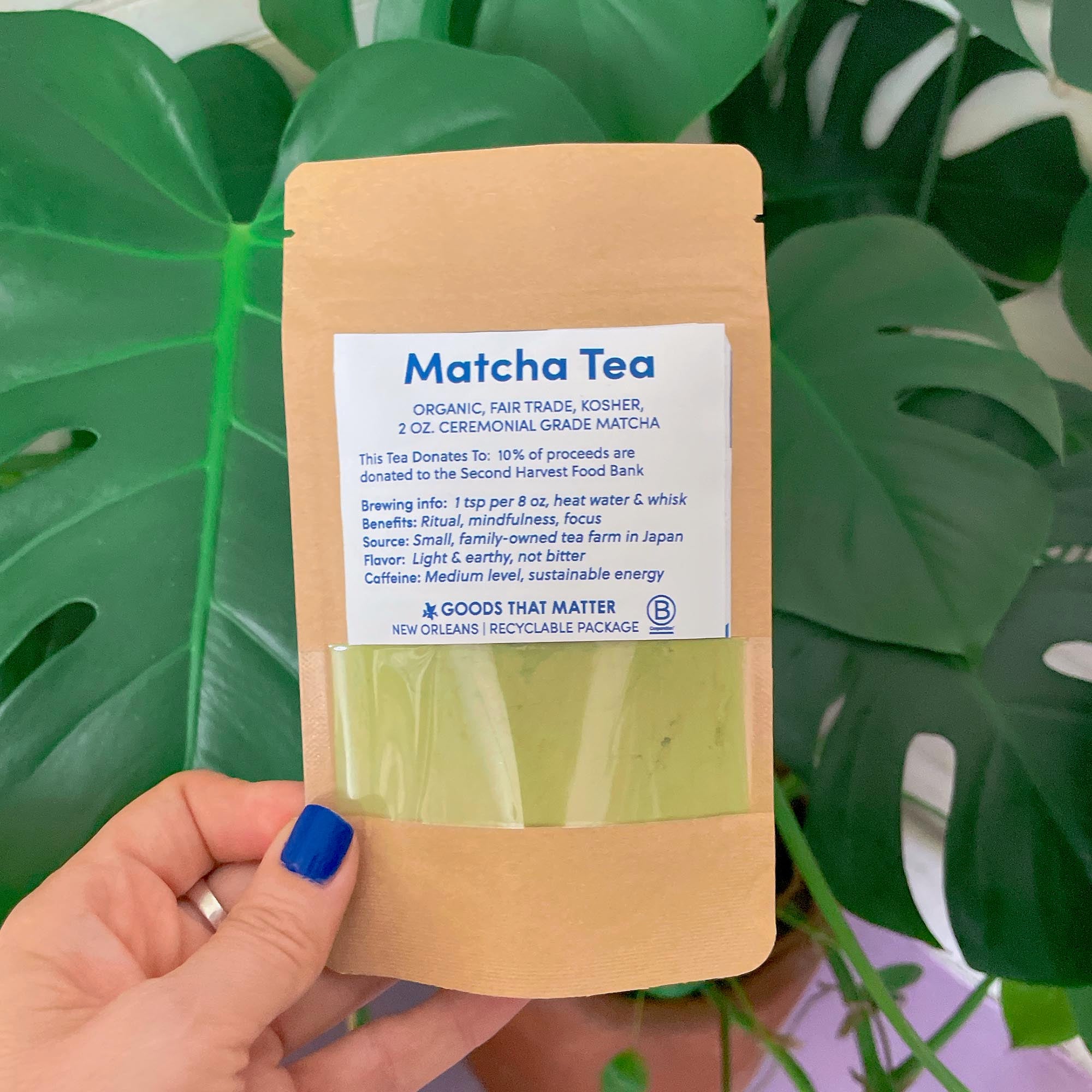 Matcha Benevolent Tea - Gives to the Second Harvest Food Bank