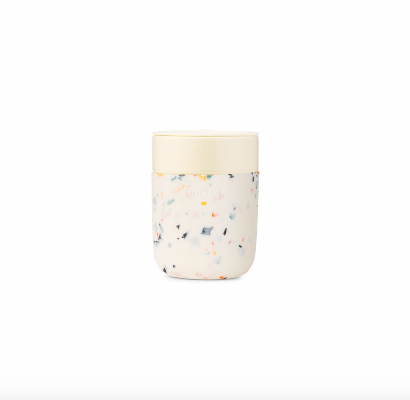 Porter To Go Cup - Cream & Charcoal Terrazzo