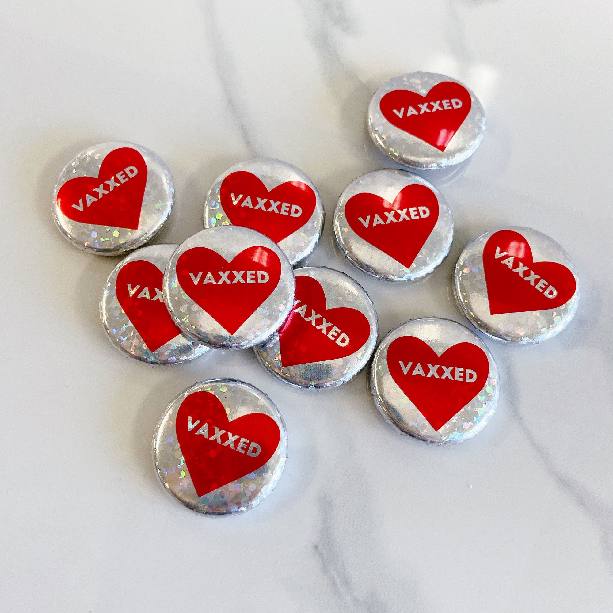 VAXXED Button