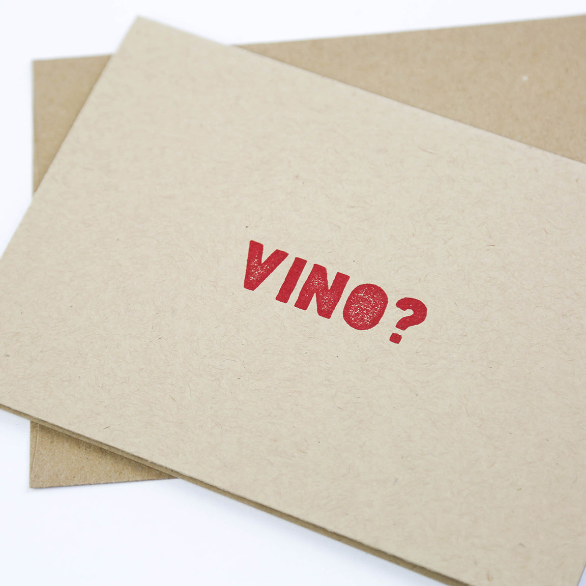 Vino? - Greeting Card