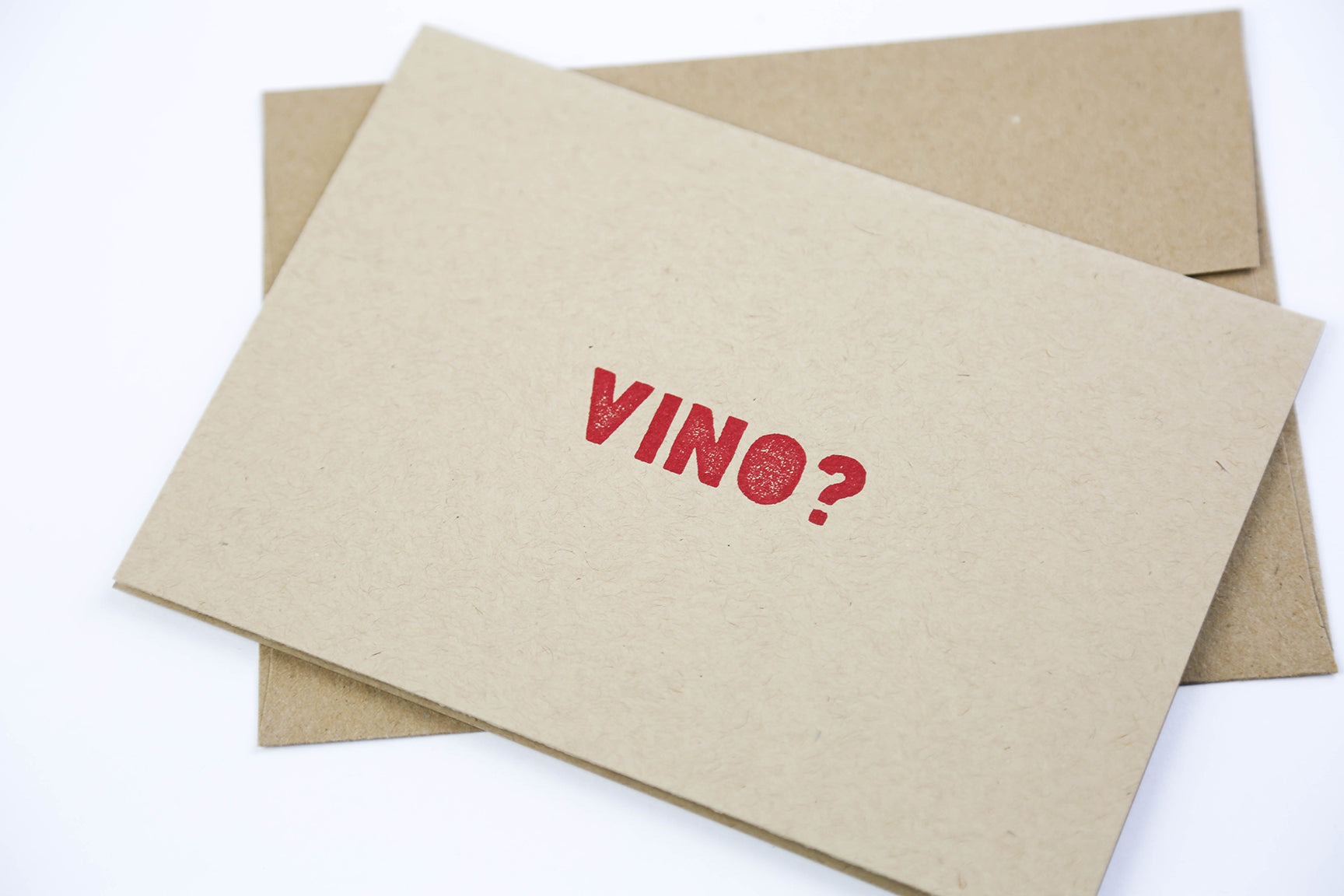 Vino? - Greeting Card