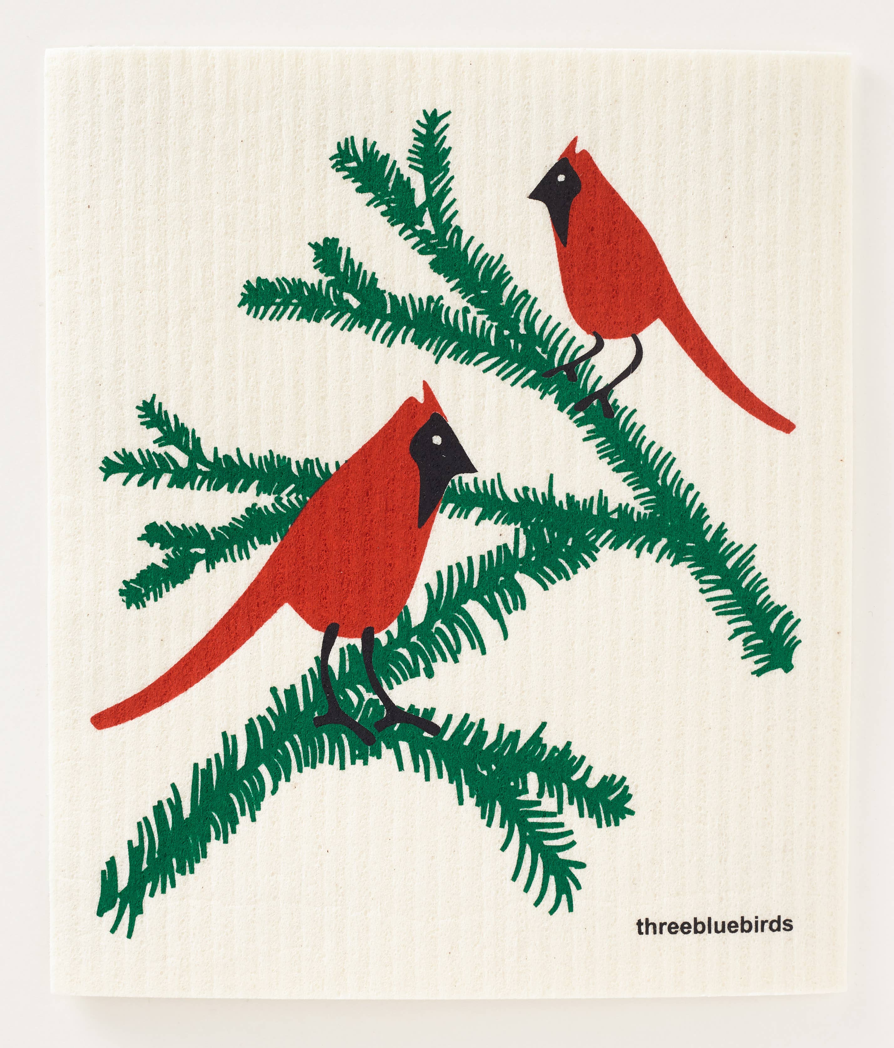 Cardinals Swedish Dishcloth