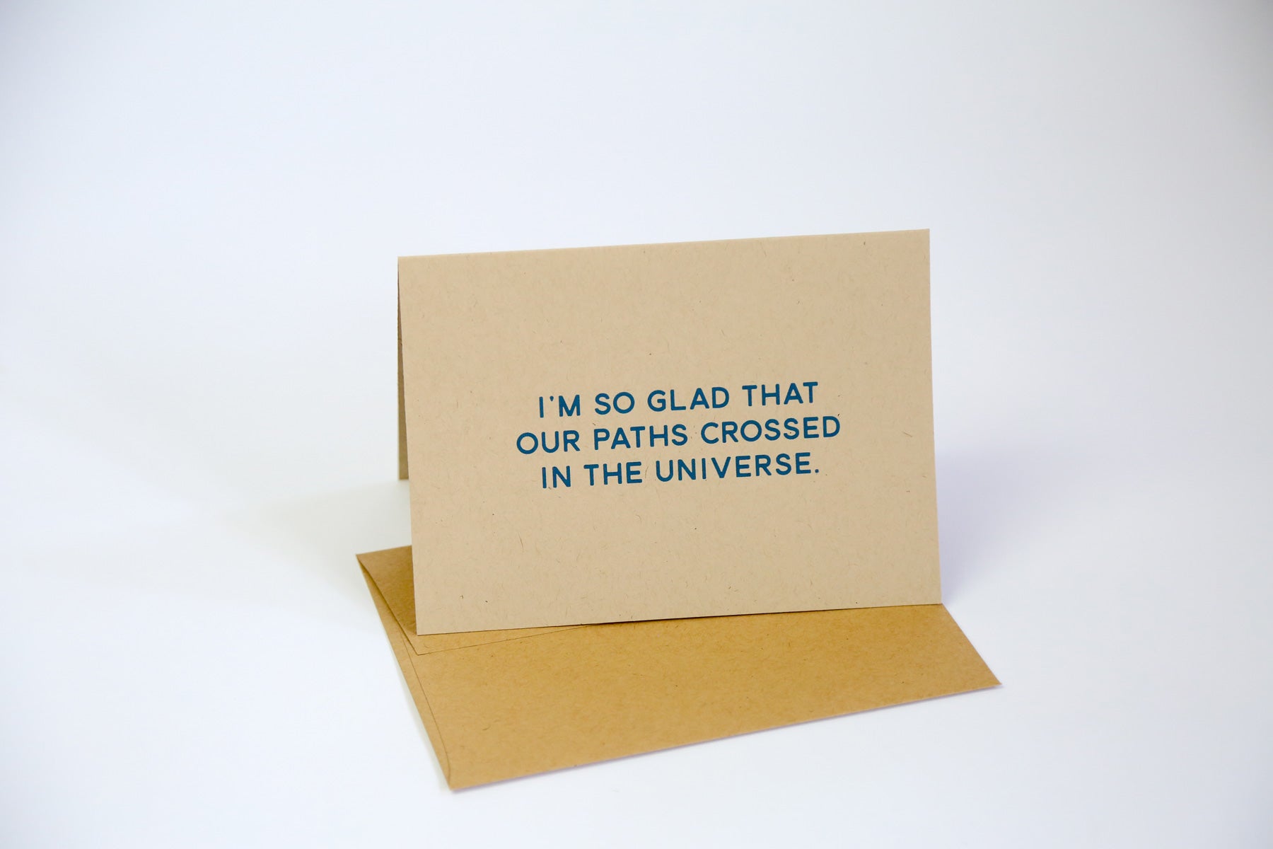 I'm So Glad our Paths Crossed in the Universe - Greeting Card